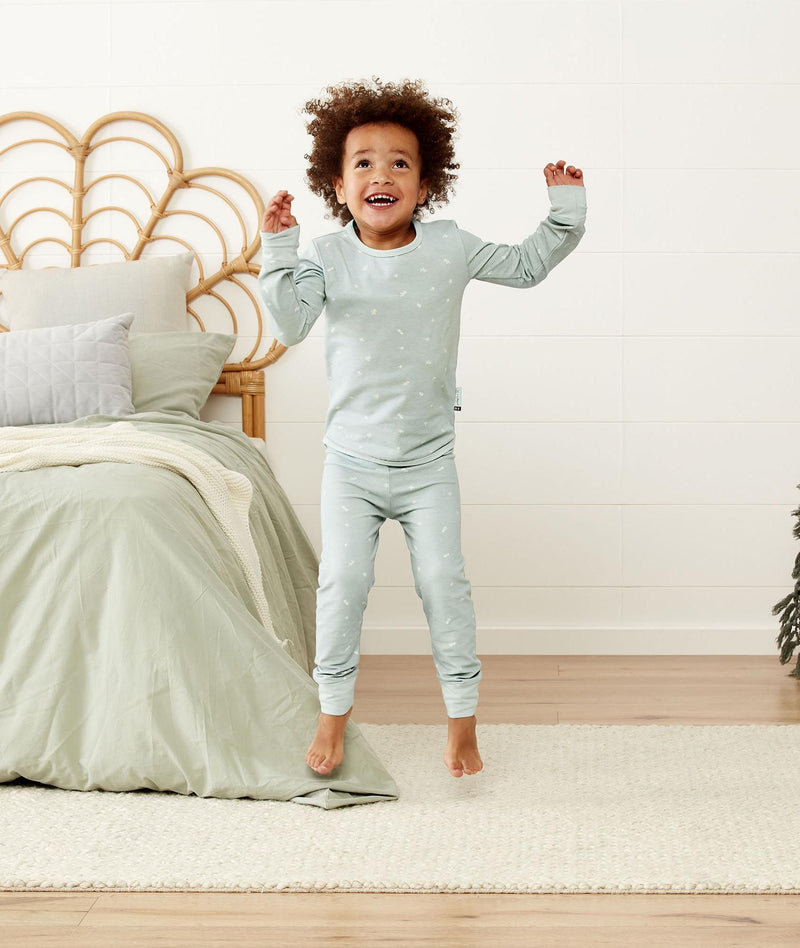 Ls Pyjamas 1.0Tog Sage Boy Jumping