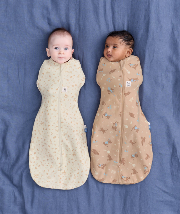 ergoPouch swaddle for babies, made from organic, non-toxic materials to ensure safe and comfortable sleep.