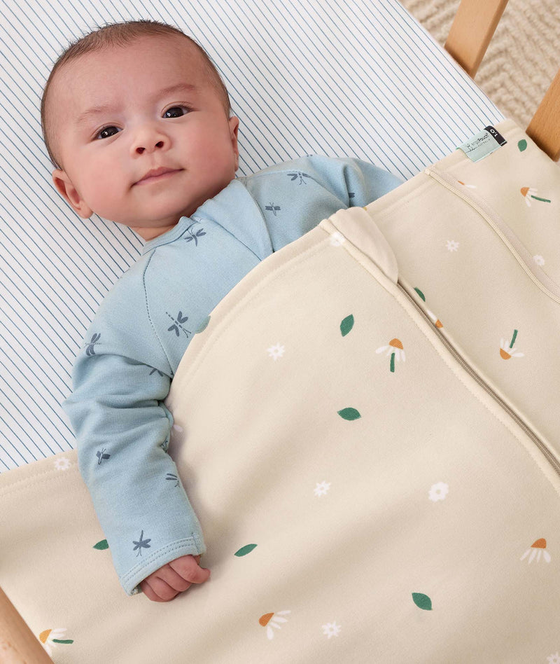 Bedding range from ergoPouch for newborns and infants, made from organic, non-toxic materials to ensure safe and comfortable sleep.