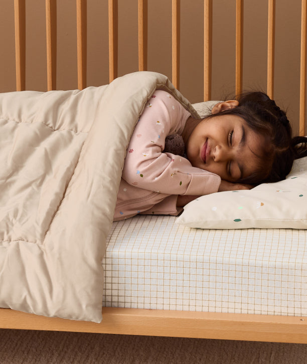 ergoPouch bedding range for toddlers and kids, made from organic and non-toxic materials for a safe and healthy sleep environment.