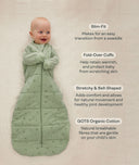 ergoPouch Jersey Sleeping Bag 2.5/3.5 TOG Features