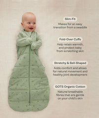 ergoPouch Jersey Sleeping Bag 2.5/3.5 TOG Features