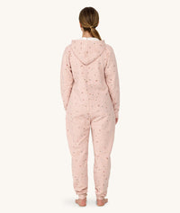 Adult Sleep Onesie Daisies back shot