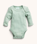 Bodywear Ls Bodysuit Sage
