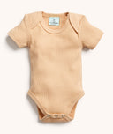 Bodywear Ss Bodysuit Wheat