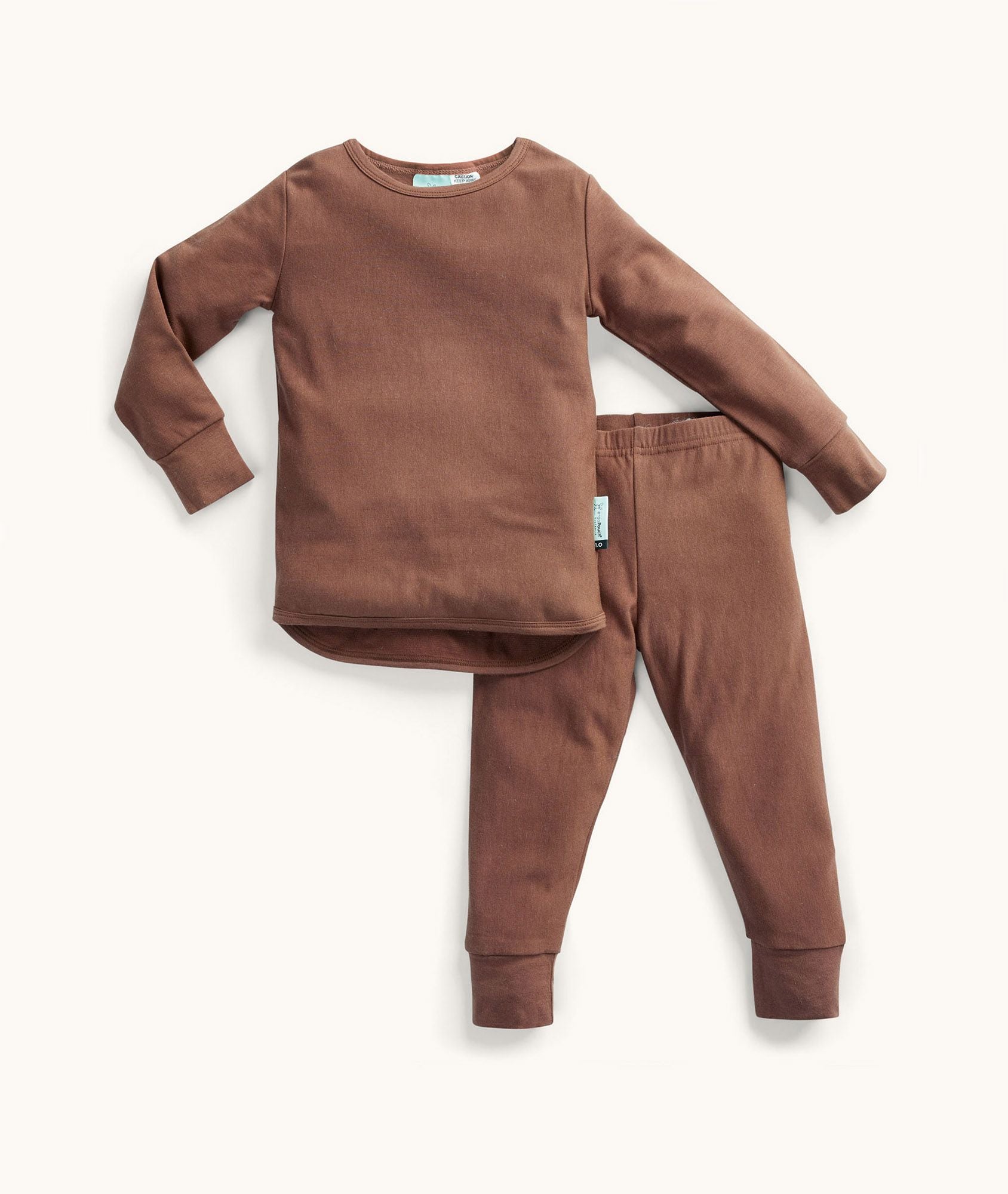 Unisex Long Sleeve Sleepwear Button Down Satin 2 Piece Pajama Set For Kids
