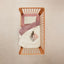 Quilted Coverlet 3.5 TOG Rosy Gingham on toddler bed