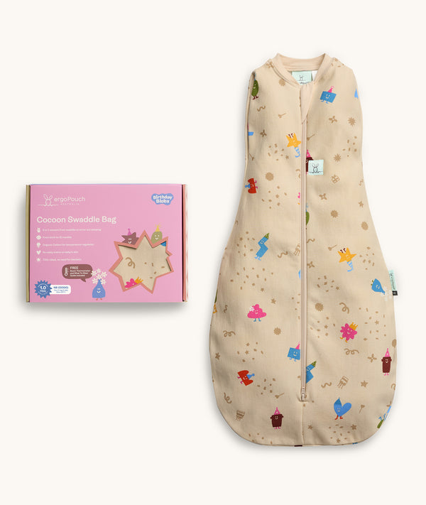Birthday Cocoon 1.0Tog Blobs Packaging