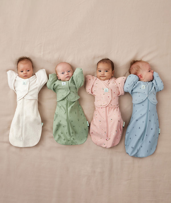 Cocoon Swaddle 1.0 TOG and Butterfly Cardi with Newborns