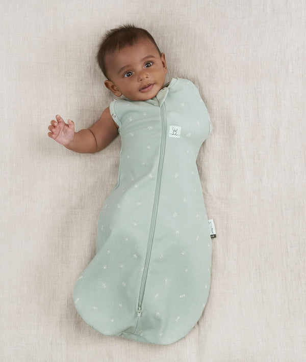 Cocoon Swaddle 0.2Tog Sage One Arm Out 1