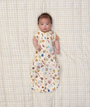 Cocoon Swaddle Bag 1.0 TOG Bon Appetit newborn arms out