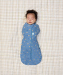 Cocoon Swaddle Bag 1.0 TOG Petit Pretzel newborn arms in
