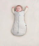 Cocoon 2.5Tog Grey Marle Arms Out Sleeping