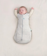 Cocoon 2.5Tog Grey Marle Arms Out Sleeping