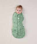 Baby wearing a Cocoon Swaddle Bag 2.5 TOG