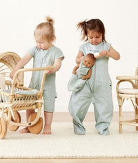 Doll Ss Layer Sleep Suit Bag 0.3Tog Sage Toddler 1