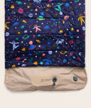 DreamRoll All-in-One Sleep Mat Space Dreams foot pump