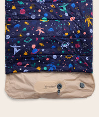 DreamRoll All-in-One Sleep Mat Space Dreams foot pump