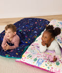 DreamRoll All-in-One Sleep Mat  preschoolers next to each other