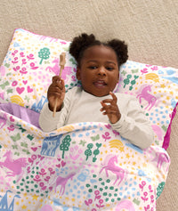 DreamRoll All-in-One Sleep Mat Unicorn Dreams