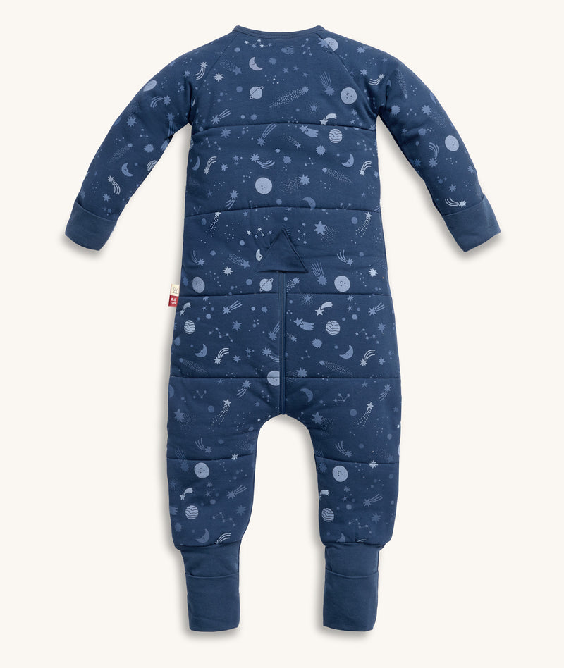 Back view of the ergoPouch Sleep Onesie 3.5 TOG Starbeam