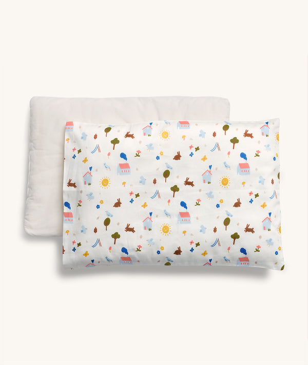 Organic Toddler Pillow and Case Daydream