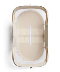Easy Sleep Portable Bassinet Ecru flatlay