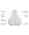 Hip Harness Jersey Sleeping Bag 0.2 TOG Grey Marle