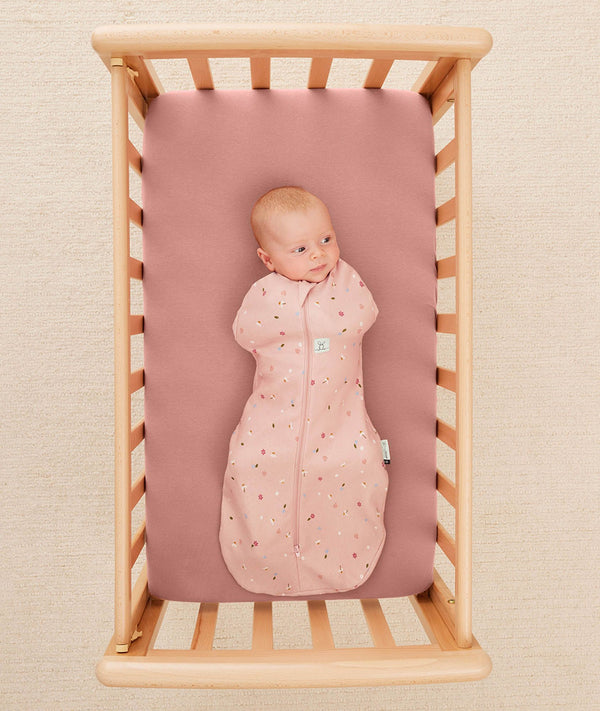 Fittedsheet Bassinet Rose Cocoon 1.0T Daisies