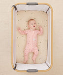 Fittedsheet Bedside Daisysprinkle Lslayer Daisies