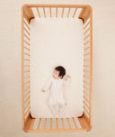 Fittedsheet Cot Caramelgrid Lslayer Oatmealmarle