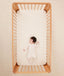 Fittedsheet Cot Caramelgrid Lslayer Oatmealmarle