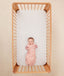 Fittedsheet Cot Midnightstripe Cocoon 1.0T Daisies