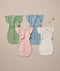 Cocoon Swaddle 1.0 TOG and Butterfly Cardi flatlay