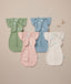 Cocoon Swaddle 1.0 TOG and Butterfly Cardi flatlay