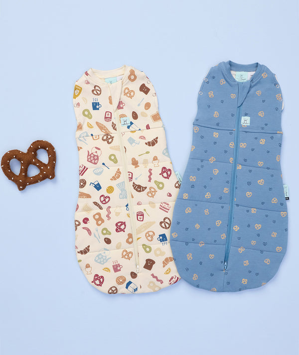 Cocoon Swaddle Bag Breakfast Club flatlay