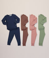 Long Sleeve Pyjamas 1.0 TOG flatlay