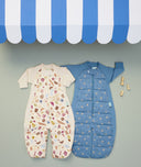 Sleep Suit Bag Petit Pretzel Flatlay