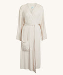 ergoPouch Matchy Matchy bamboo maternity robe in Oatmeal Marle