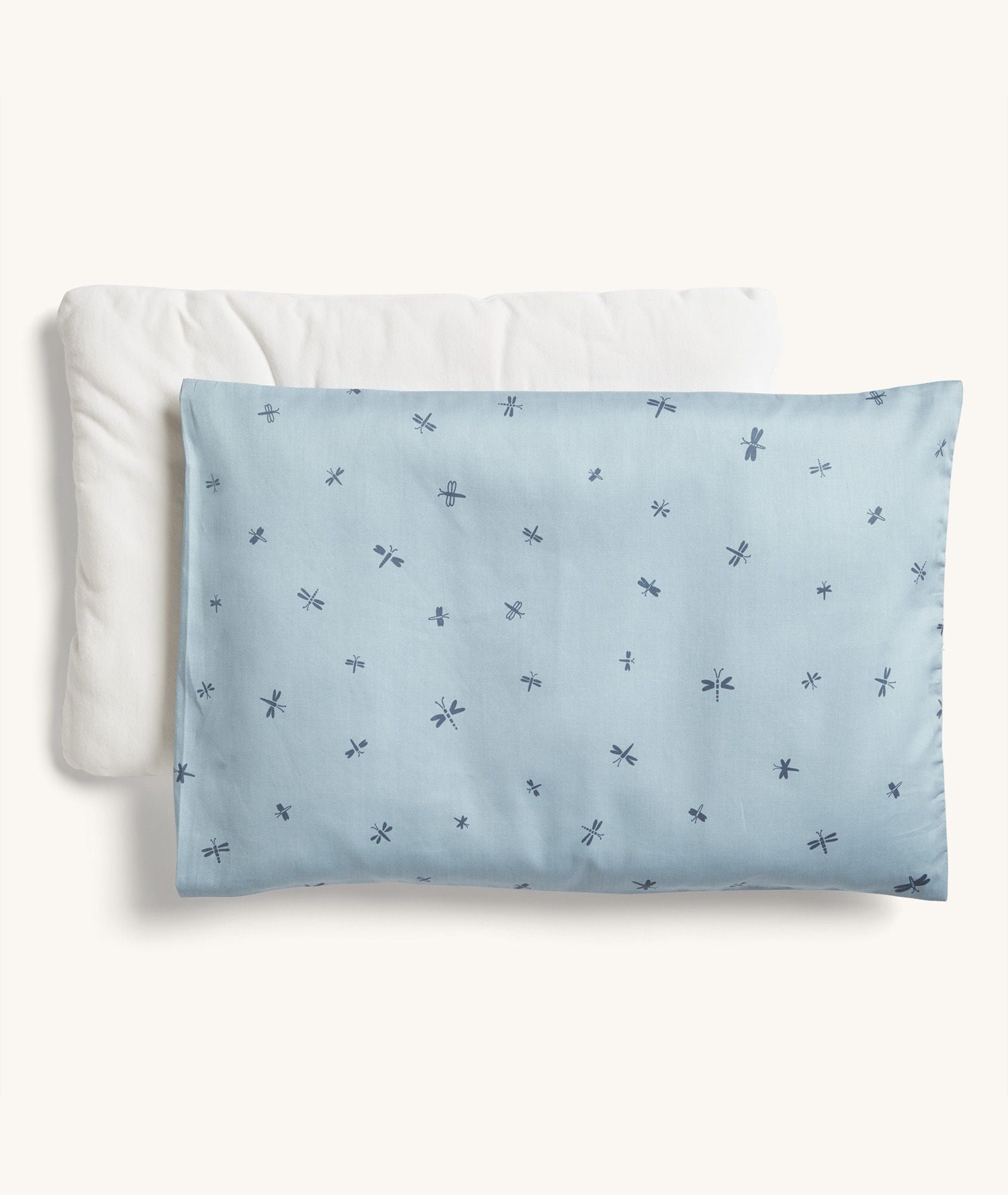 Organic Toddler Pillow And Case Dragonflies