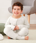 Jersey Bag Sleep Onesie 2.5Tog Grey Marle Brothers 3