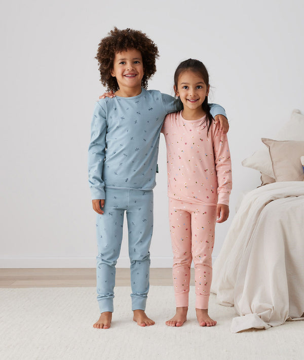 Lspyjama Dragonflies Daisies Kids 1