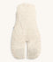 Back view of the ergoPouch Sleep Suit Bag 0.2 TOG with separate legs and foot grips.