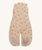 Back view of the ergoPouch Jersey Sleep Suit Bag 0.2 TOG with separate legs and foot  grips.