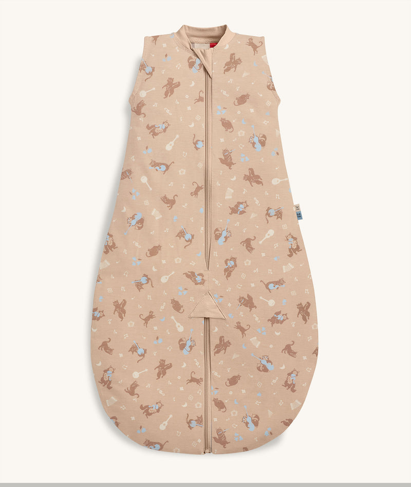 ergoPouch Jersey Sleep Suit Bag 0.2 TOG in bag mode.