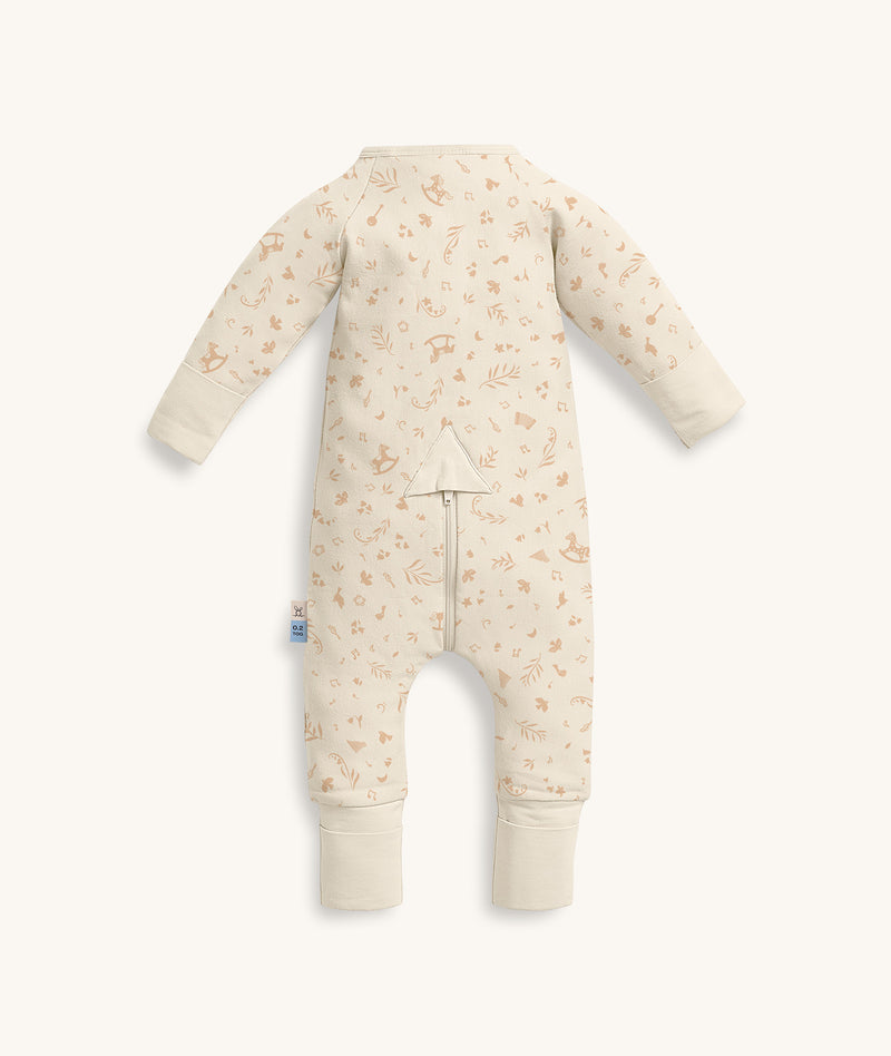 Back view of the ergoPouch Long Sleeve Layer 0.2 TOG Lullaby