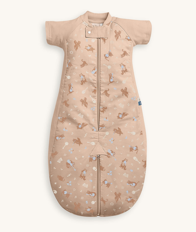 ergoPouch Sleep Suit Bag 1.0 TOG Melody in sleeping bag mode