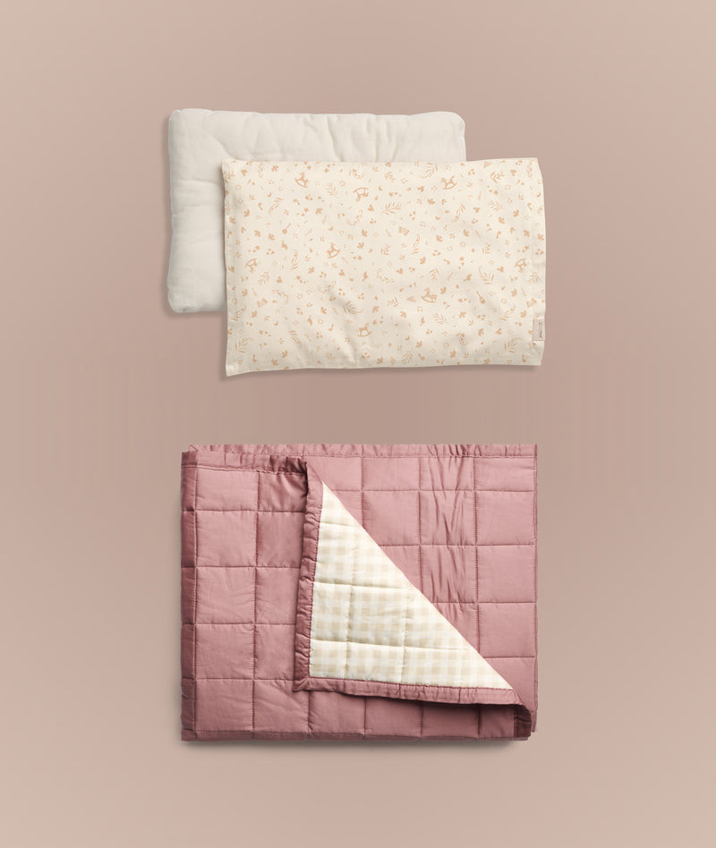 Toddler Pillow Pack & Coverlet Bundle