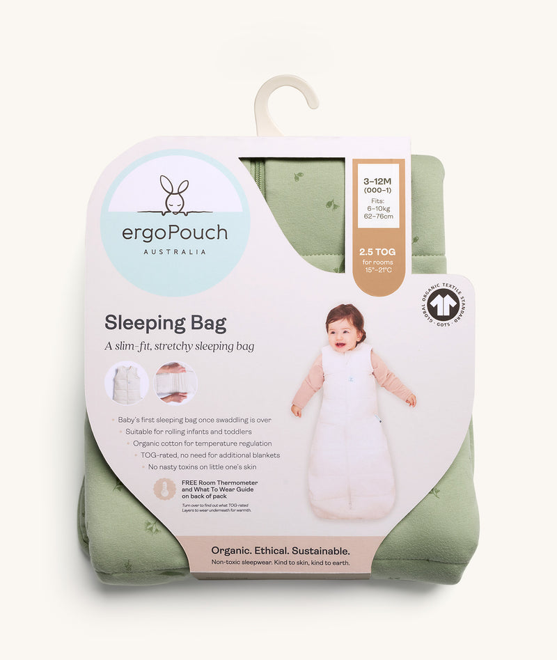 ergoPouch Sleeping Bag 2.5 TOG packaging