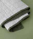 Quilted Coverlet 3.5 TOG Hunter Stripe close up product image